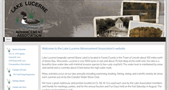 Desktop Screenshot of lakelucernewi.com